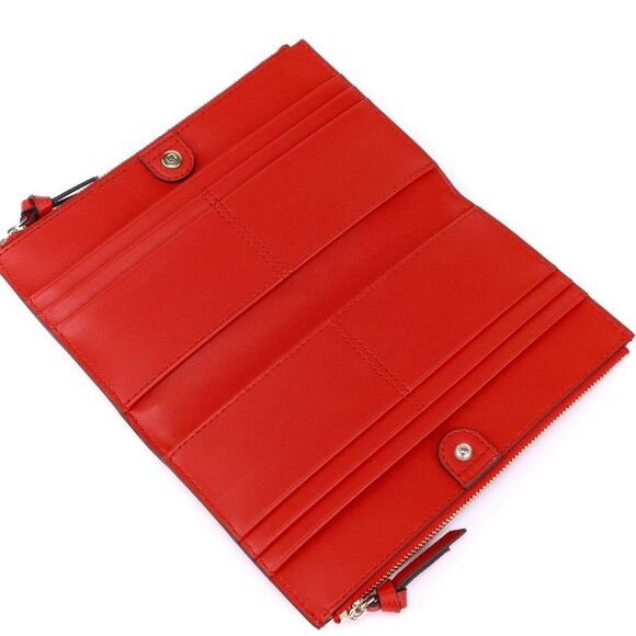 NWT Kate Spade Leather Mulberry Street Melea Travel Wallet Red - Picture 9 of 12